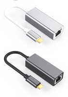 Adaptador de Red RTL8152E de 1000 Mbps, Tipo C, Ethernet, Gigabit, RJ45, para Laptop