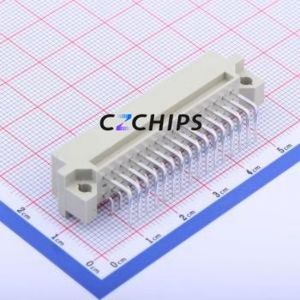 3511332CMRS0BNA1 Board-to-Board & Backplane Connector Bent Lead Through Hole,P=2.54mm Connector 32P 2.54mm Right Angle Insert 2 - Product Image 2