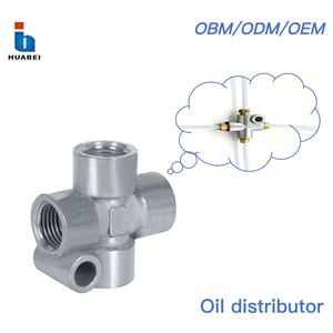 Tweeweg/drieweg/vierweg aansluitblok voor olieafvoer, 4/6mm olieleidingfitting - Product Image 1
