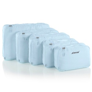 <strong>Custom</strong> Logo Travel Suitcase <strong>Storage</strong> Bag 5pcs Compression <strong>Organizers</strong> Packing <strong>Cubes</strong> Set Travel Luggage <strong>Organizer</strong> <strong>Storage</strong> Bags - Product Image 1