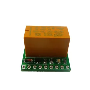 DR21B01 Ultra small light DC 5V 1 channel DPDT Relay Module double Switch Board High level IO Control for Motor,Toy