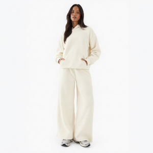 Women's Oversized Hoodie Wide Leg Sweatpants <b>Set</b> Casual <b>Two</b> <b>Piece</b> Tracksuit <b>Lounge</b> Wear Streetwear Pullover Matching Outfit <b>Set</b> - Product Image 1