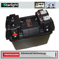 Boîtier d'alimentation portable extérieur 12V/24V pour moteur de pêche à la traîne, bateau marin, camping-car, caravane, camping