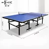 Nouveaux produits personnalisables Table de tennis de table pliable d'intérieur Prix d'usine bon marché Peinture d'activité