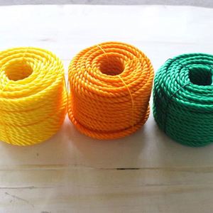 High Performance Mooring Ropes Twisted Polyethylene Twisted Rope Floating 3 Strands PP Rope - Product Image 2