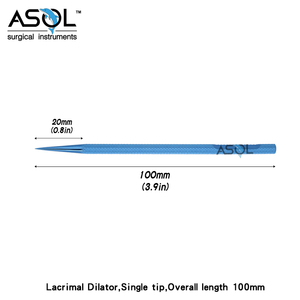 <span class=keywords><strong>Dilatador</strong></span> oftálmico de titanio, puntas de 20mm, <span class=keywords><strong>dilatador</strong></span> lagrimal de una sola punta, cono de microinstrumento - Product Image 2