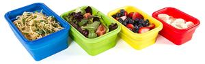 Contenitore di Preparazione per La Cucina O Bambini Scatole di Pranzo Del Silicone di Conservazione Degli Alimenti Contenitori - Product Image 4