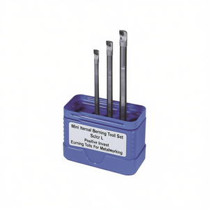 Jeu d'outils de tournage interne miniatures Ttake Sclcr L avec plaquettes positives pour le travail des métaux - Product Image 2