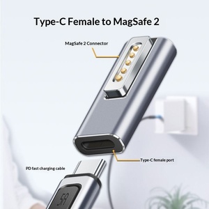 <span class=keywords><strong>Adaptateur</strong></span> d'alimentation magnétique à <span class=keywords><strong>induction</strong></span> en alliage d'aluminium OEM/ODM pour MacBook Pro/Air, <span class=keywords><strong>USB</strong></span>-<span class=keywords><strong>C</strong></span> Type-<span class=keywords><strong>C</strong></span> Femelle/Mâle - Product Image 6