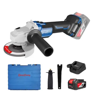 DongCheng Cordless Tools 20V Series Single Battery Set 100mm Cordless Powerful Cutting Angle Grinder