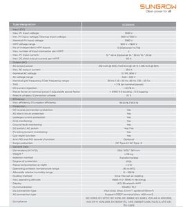 Inversor híbrido apagado en red Soporte paralelo 350kw <span class=keywords><strong>Sungrow</strong></span> Hopewind Solis Growatt Goodwe <span class=keywords><strong>SG350HX</strong></span> - Product Image 5