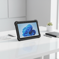 Tablet PC Robusta con Windows 11, 4G, IP67, N3450, 8+128GB, IPS 1920*1200, GPS, Huella Dactilar, Tablet Industrial Win11 de 10.1 Pulgadas Zoonsnart