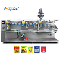 Machine d'emballage de sachets ACEPACK, machine de remplissage et de bouchage de sachets pour jus, sauces, détergents, personnalisable