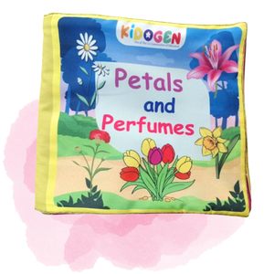 หนังสือผ้าสำหรับเด็ก KIDOGEN Petals & Perfumes |   หนังสือเรียนรู้เกี่ยวกับดอกไม้และธรรมชาติ |   หนังสือกิจกรรมผ้าสำหรับเด็กแบบนุ่ม - Product Image 1