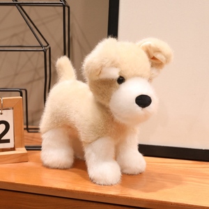 Juguete de Perro Realista y Adorable - Muñeco de Peluche de Chihuahua, Schnauzer, <span class=keywords><strong>Rottweiler</strong></span>, Muñeco de Confort para Niños - Product Image 3
