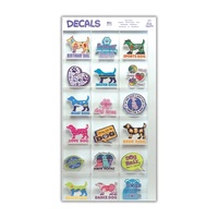 Usine en gros personnalisé OEM & ODM acrylique comptoir autocollants présentoir autocollant support présentoir