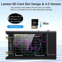 Spectrum Analyzer NanoVNA-H4 Network Antenna Analyzer 10KHz-1.5GHz MF HF VHF UHF Tuner NanoVNA
