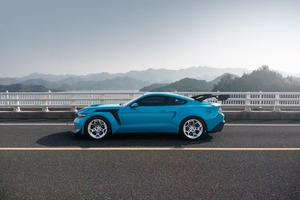 Kit carrosserie Mustang style GTD Wild Horse – Pare-chocs avant et arrière, spoiler, capot en fibre de carbone – Neuf, auto-adhésif, à remplacer - Product Image 6