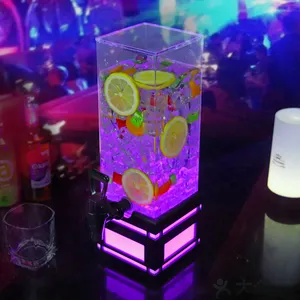 Barra nocturna de fiesta de alta calidad, Cubo de cerveza con luz Led de 3 litros, dispensador de vino, zumo, cerveza, torre de cerveza - Product Image 3