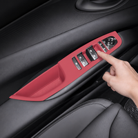 Pour BYD Seal 6 DM-i : Tapis de protection en silicone pour panneau de boutons de porte, couvercle de protection pour interrupteur de lève-vitre, accessoires intérieurs