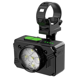 Luz Delantera Recargable para Bicicleta, 5 LED, Linterna de Alta Potencia para Ciclismo Nocturno en Montaña - Product Image 1