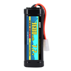 充電式スクエアNi-Mh <span class=keywords><strong>7.2</strong></span> V AAバッテリー<span class=keywords><strong>7.2</strong></span>ボルト3600mAh 1200mAh <span class=keywords><strong>Nimh</strong></span>バッテリーパック - Product Image 1
