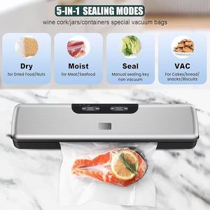 Máquina Selladora al Vacío Eléctrica DALIU <span class=keywords><strong>AP15</strong></span>, Bajo Ruido, Tipo Mesa/Soporte de Plástico, Capacidad de 1.1-2.0L para Sellado de Alimentos - Product Image 3