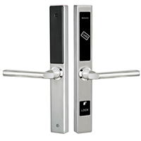 Cerraduras Inteligentes para Hoteles de Acero Inoxidable 304, Software de Gestión Hotelera, Llave para Puertas Corredizas de Aluminio y Vidrio, Fácil Instalación