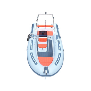 Bote Inflable de PVC WhiteWake con Casco de Fibra de Vidrio, Modelo 480E, Capacidad para 7 Personas, Ideal para Surf y Navegación - Product Image 2