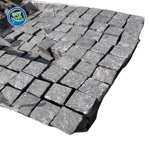 Nguồn Cung Cấp Từ Nhà Máy Đá Granit Màu Xám Đậm Đá Cobble Đá Granite Tự Nhiên Đá Lát Nền Đá Cuội Cho Vỉa Hè - Product Image 1
