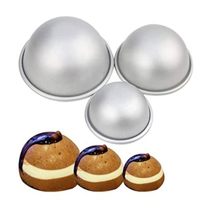 <span class=keywords><strong>Molde</strong></span> de aluminio <span class=keywords><strong>para</strong></span> repostería, bomba de baño de <span class=keywords><strong>media</strong></span> <span class=keywords><strong>Esfera</strong></span> de 92mm de diámetro y 40mm de altura, <span class=keywords><strong>molde</strong></span> <span class=keywords><strong>para</strong></span> hornear - Product Image 1