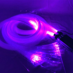 Luz de Techo para Auto con Diseño de <span class=keywords><strong>Estrellas</strong></span>, Meteorito de 16W, Luz de Techo de Doble Cabezal con Efecto de Estrella Fugaz para Decoración Romántica de Automóviles - Product Image 4