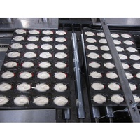 2025 Sanfu Volledig Automatische Muffin & Cupcake Productielijn met Mixer Deegmixer Chocolade & Fruitcake Bakmachine 220V