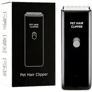 Dog Cat Home Hair Waterproof Clipper Portable Electric USB Rechargeable Pet Grooming Tools Low Noise Shaver Cordless Trimmer