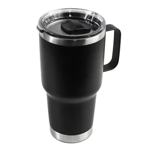 סטנדרטי סיטונאי מחיר סטנדרטי מים כוס כוסות 30oz נירוסטה נסיעות רכב קפה ספל עם מכסה מגנטית