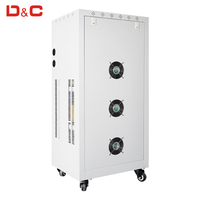 Industrie AC 40KVA 45KVA 50KVA 60KVA SVC Régulateurs de tension automatiques triphasés Stabilisateurs AVR 220V 380V 415V