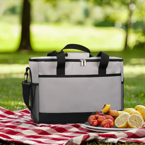 Alta calidad 24L aislado Picnic Cooler Bag portátil Vintage de moda refrigerador de compras para damas Venta caliente - Product Image 6