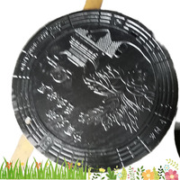 Couvercle de manhole SMC pour passerelle urbaine