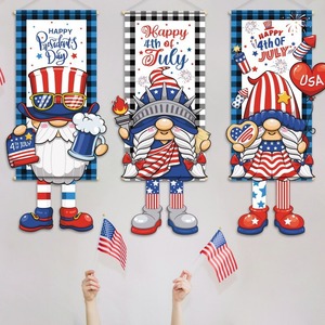 Independence Day Patriotic 4th of July Gnome Hanging Ornaments USA <b>Flag</b> Faceless Gnomes for Independence Day Party Decorations - Product Image 1