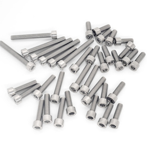 Custom <b>Screw</b> Supplier Titanium Gr2 Titanium <b>Screw</b> Bolt M2 Din912 Hex <b>Socket</b> Head Cap <b>Screws</b> - Product Image 1
