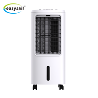 Refroidisseur d'air évaporatif portable à commande mécanique, réservoir d'eau de 4 L, facile à transporter, commande par bouton