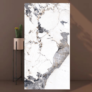 Baldosas de Porcelana Mate de 600x1200mm, Diseño Moderno de Mármol, Imitación Piedra, Antibacterianas, para Habitaciones, Hoteles, Salas de Conciertos - Product Image 2