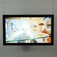 Lecteur numérique d'affichage dynamique pour l'immobilier, publicité couleur animée pour ascenseurs et propriétés commerciales, service en libre-service, IP33