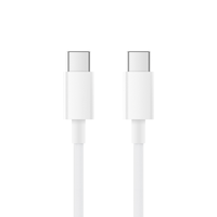 Cable de Carga Rápida USB-C a Tipo-C de 6A, con Conductor de Cobre Puro, Revestimiento de TPE y Blindaje Trenzado para Teléfonos Inteligentes, Gran Venta