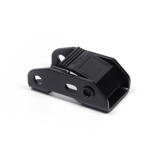 Nhà Máy Sản Xuất Hàng Hóa Lashing Nhanh Chóng Phát Hành Đen E Lớp Phủ Cam Khóa Khóa Tie Xuống Dây Đeo - Product Image 1