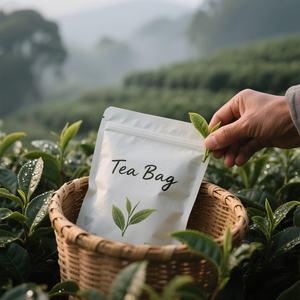 Bajo Moq Impresión digital Sellado térmico Plástico Matcha Bolsa de té verde Bolsa de pie para Matcha en polvo para ensalada Leche Muestra <span class=keywords><strong>gratis</strong></span> - Product Image 3
