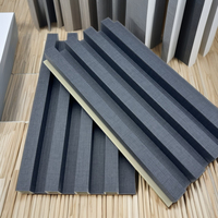 Luxus Great Pvc Wall Panel Schwarz wasserdichtes Design Büro PVC-Paneele andere Bretter für die Wand dekoration