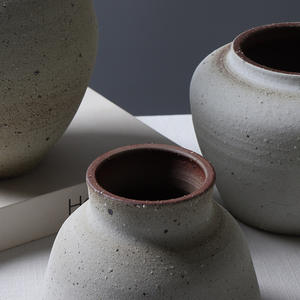 Vente en gros personnalisé unique japonais <span class=keywords><strong>ikebana</strong></span> <span class=keywords><strong>vase</strong></span> à fleur en <span class=keywords><strong>céramique</strong></span> style rétro designer <span class=keywords><strong>vase</strong></span> décoratif en <span class=keywords><strong>céramique</strong></span> pour la maison - Product Image 4