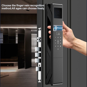Interphone vidéo intelligent TUYA avec reconnaissance faciale et palmaire, écran 4,5 pouces 1080P, serrure de maison entièrement automatisée avec 2 batteries et 3 caméras - Product Image 6