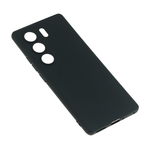 Nhà Sản Xuất Bán Buôn Matte <span class=keywords><strong>TPU</strong></span> Trường Hợp Mềm Frosted Cover Quay Lại Silicone Điện Thoại Di Động Trường Hợp Đối Với Tecno Camon 40 Pro 4G CM6 Đen - Product Image 3